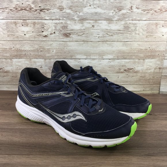 saucony cohesion navy